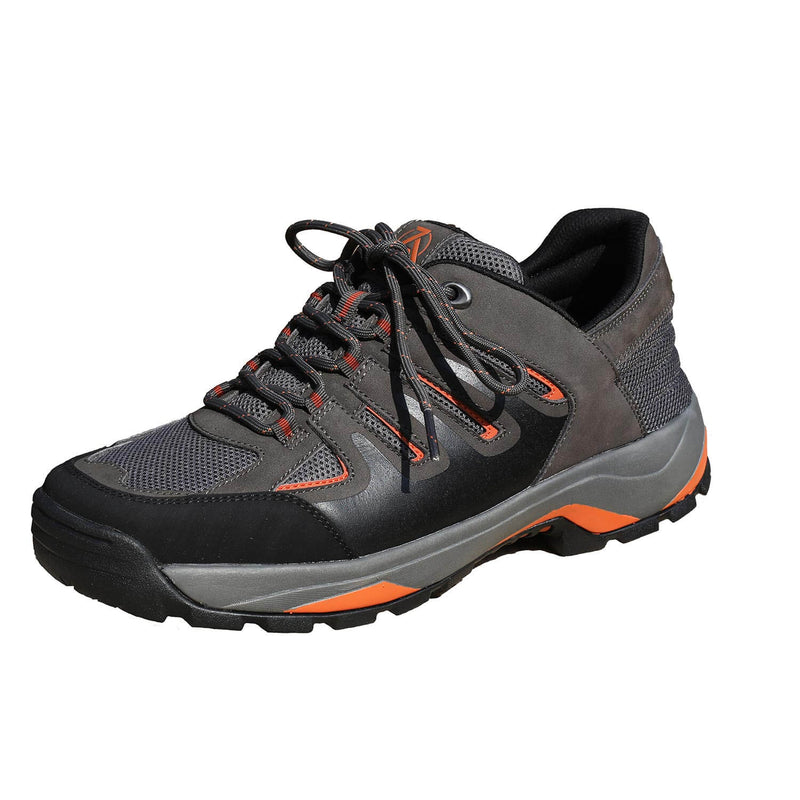 Zeba Armored Gray Outdoor Shoes hands-free outdoor shoes — product photo published by Zeba Shoes