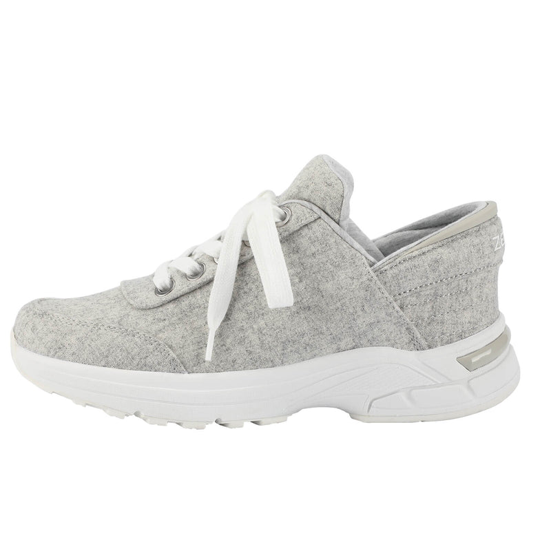 Zeba Earthly Gray hands-free sneakers — product photo published by Zeba Shoes