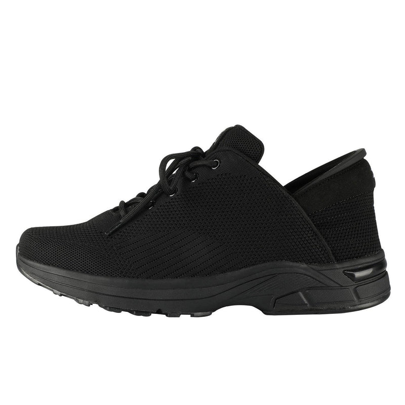 Zeba Jet Black hands-free sneakers — product photo published by Zeba Shoes
