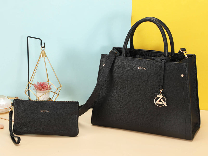 Zeba Zeba Luxe Leather Bag leather bag — product photo published by Zeba Shoes