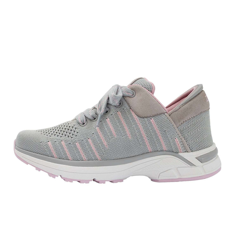 Zeba Rose Gray hands-free sneakers — product photo published by Zeba Shoes