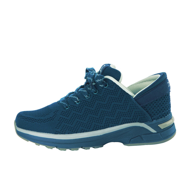 Zeba Sapphire Blue hands-free sneakers — product photo published by Zeba Shoes