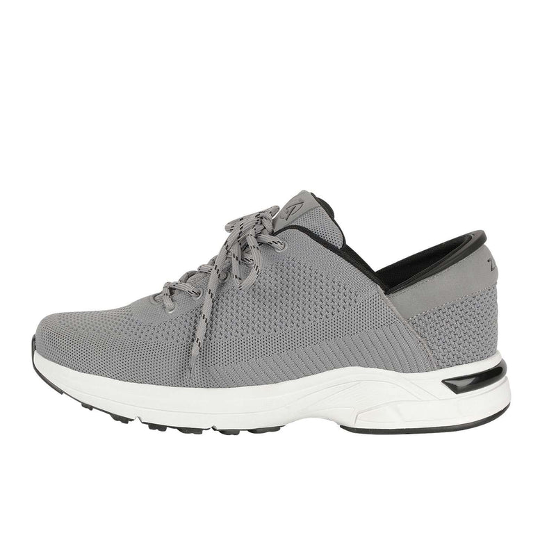 Zeba Stone Gray hands-free sneakers — product photo published by Zeba Shoes